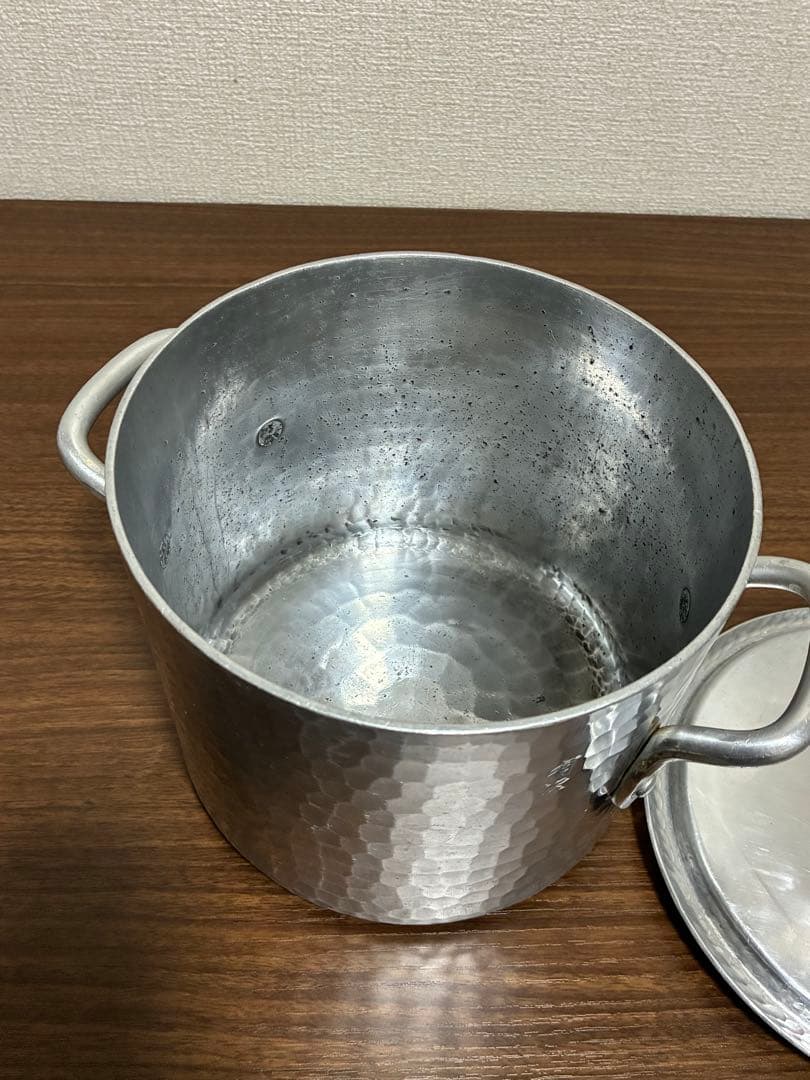 京都　有次　アルミ鍋　寸胴