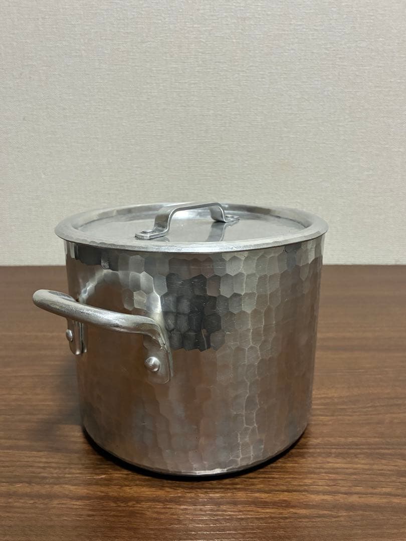 京都　有次　アルミ鍋　寸胴