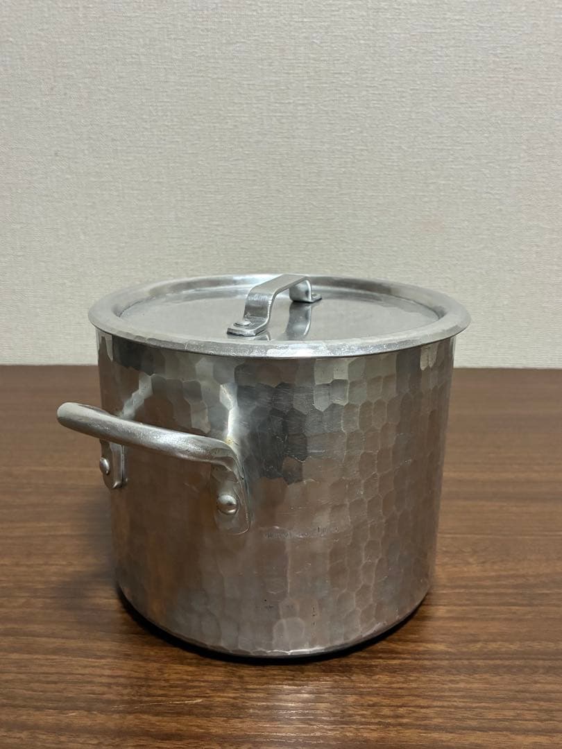 京都　有次　アルミ鍋　寸胴