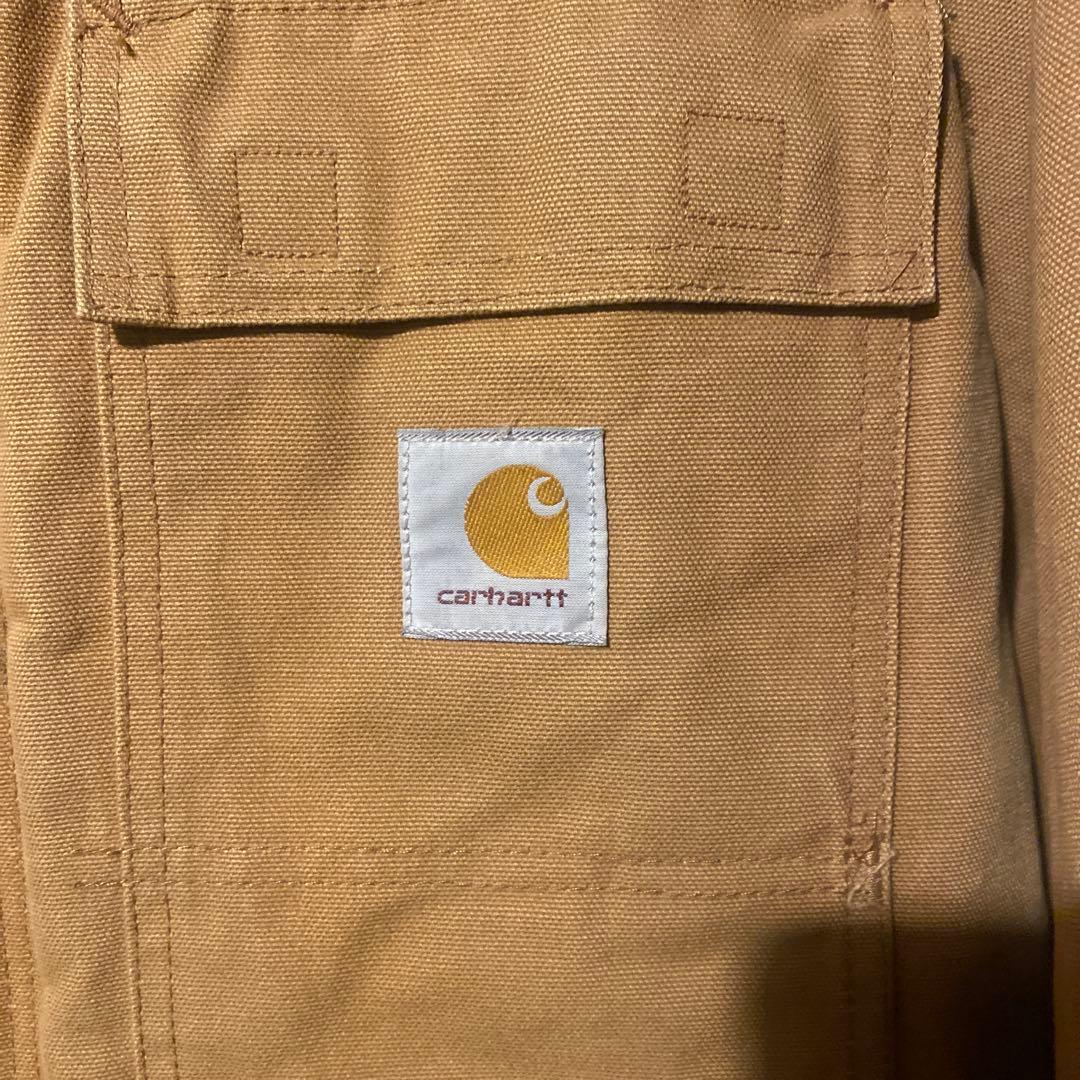 Carhartt ベージュ カバーオール　USA製　UFCW