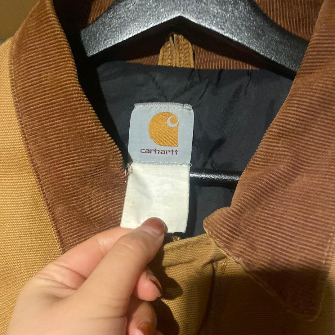 Carhartt ベージュ カバーオール　USA製　UFCW