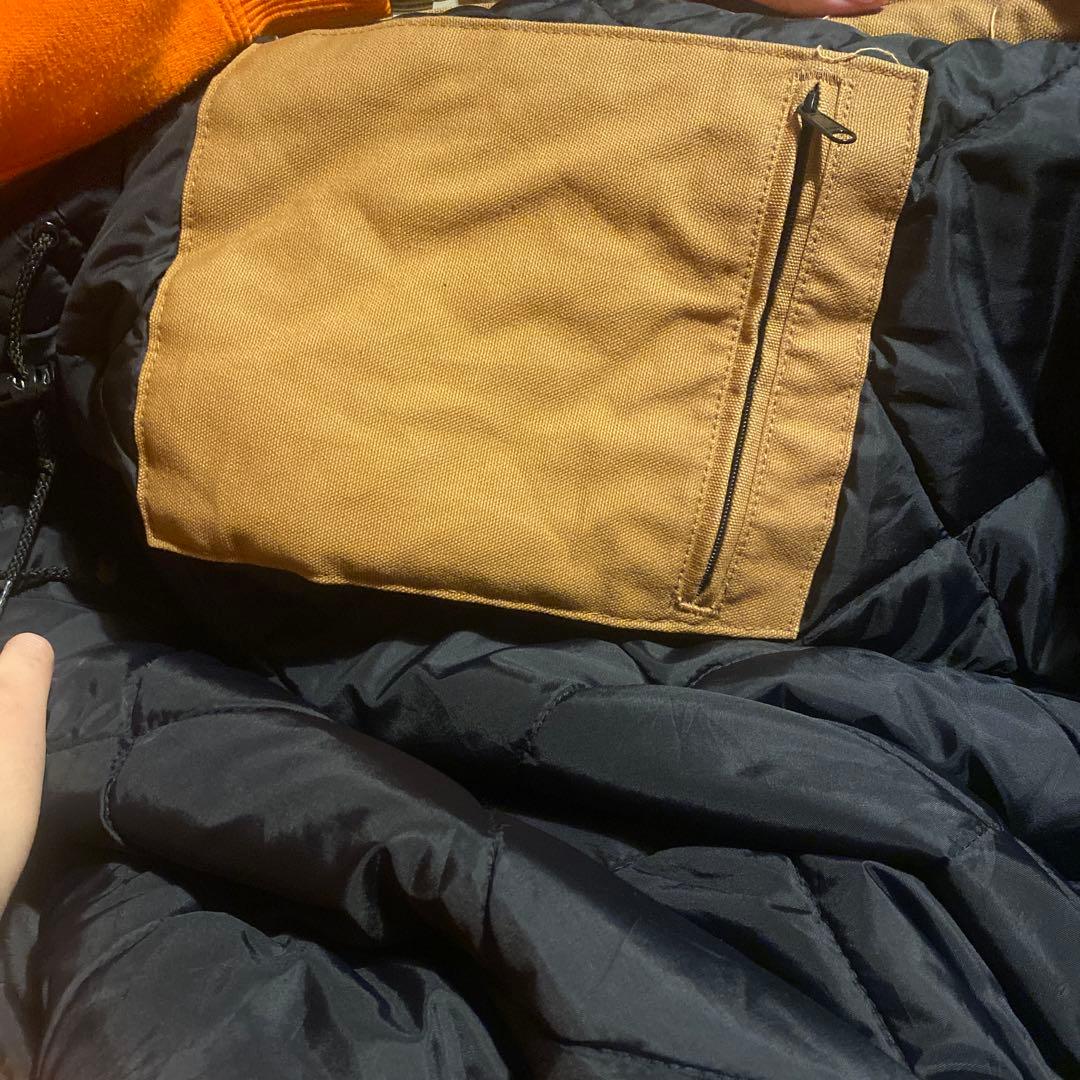 Carhartt ベージュ カバーオール　USA製　UFCW