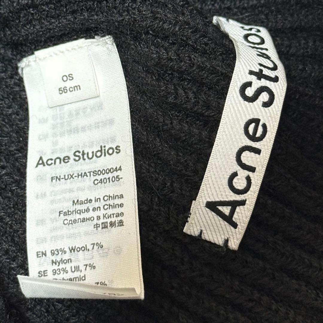 帽子 Acne Studios MELANGE RIB BEANIE