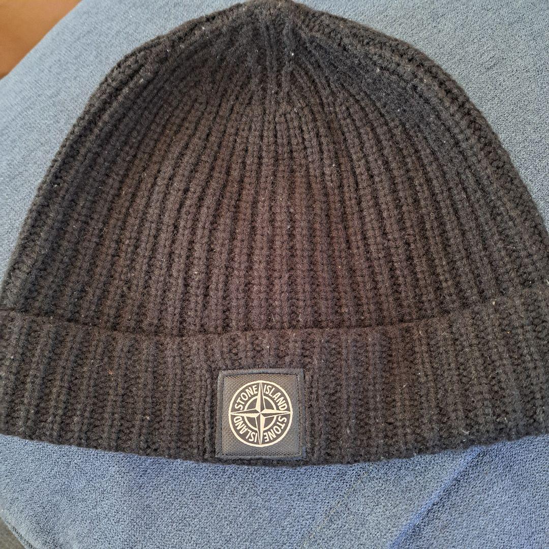 【中古】ストーンアイランド　ニット帽