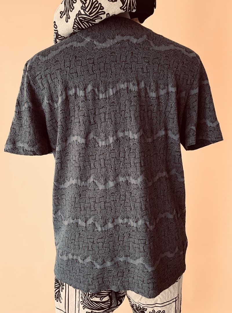 【XL】LOUIS VUITTON×Nemeth:ネメス/縄柄ジャガードTシャツ