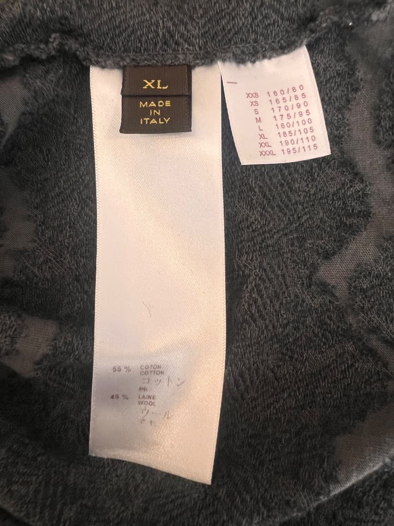 【XL】LOUIS VUITTON×Nemeth:ネメス/縄柄ジャガードTシャツ