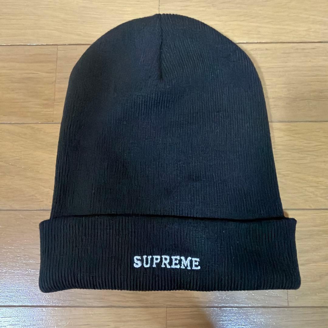 Supreme NIKE シュプリーム　ナイキ　ニット帽　ビーニー　ブラック　黒
