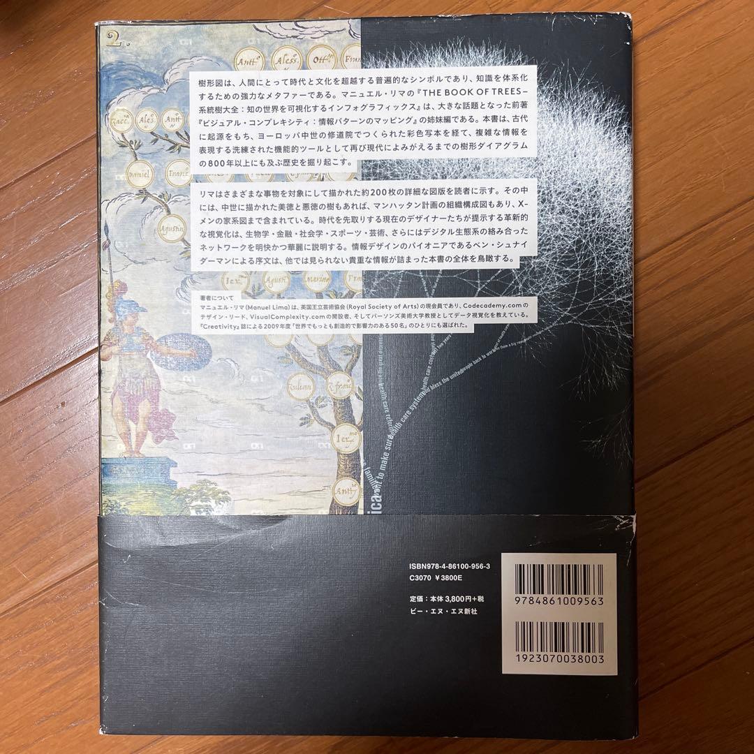 知の世界を可視化するインフォグラフィックス the book of trees