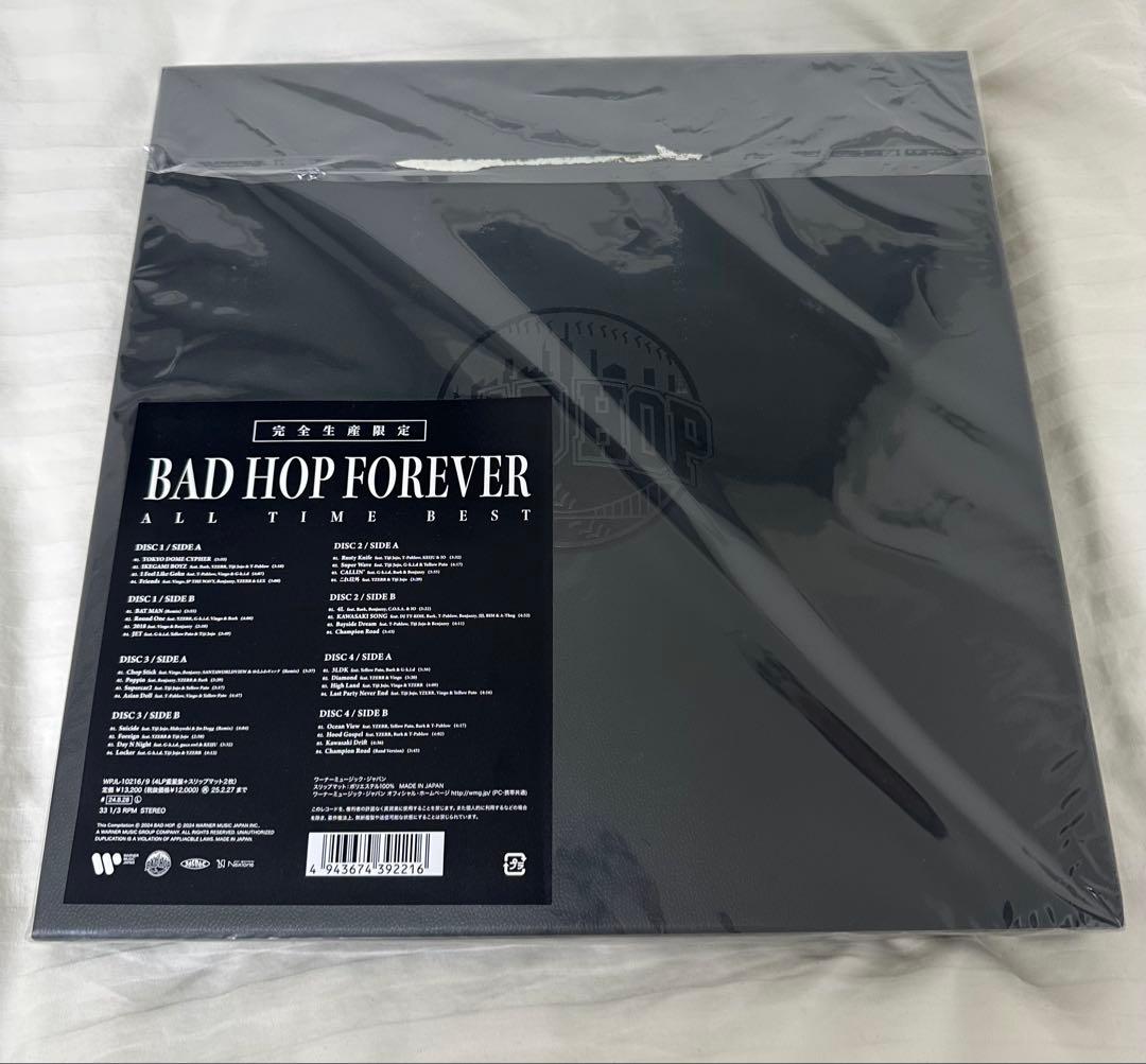 BAD HOP FOREVER ALL TIME BEST 生産限定盤　アナログ