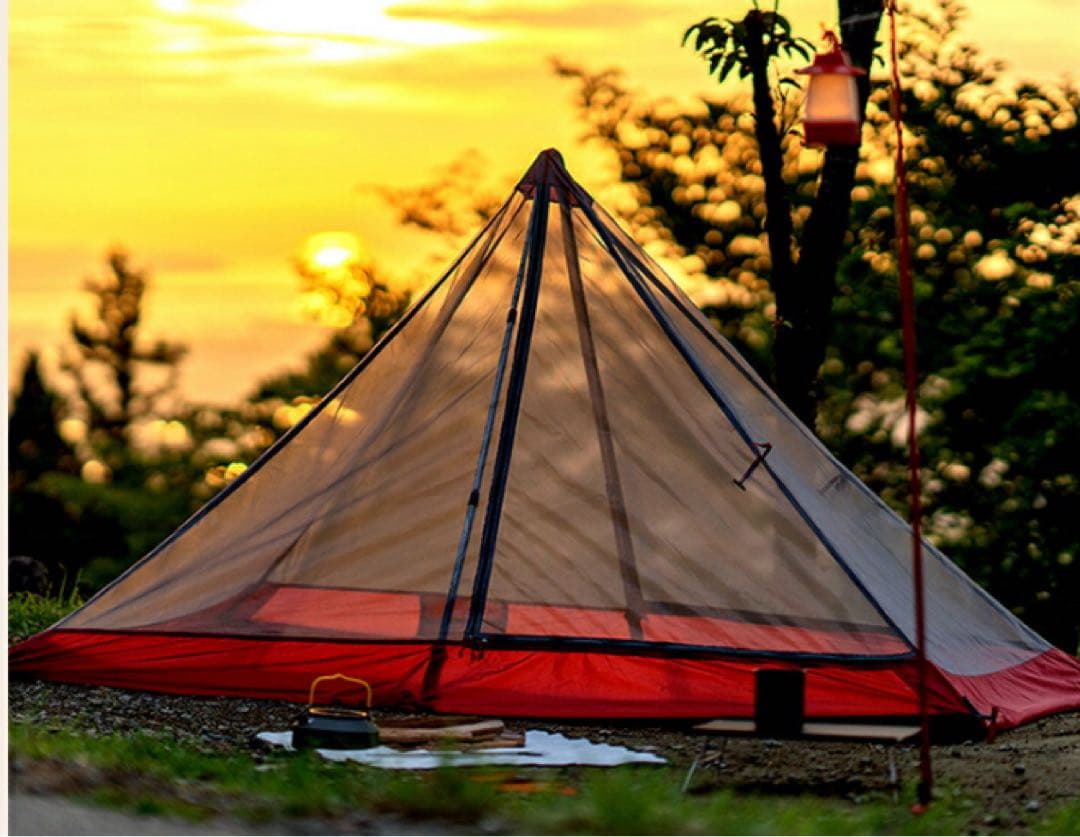 シルナイロンライトテント ツーリング 登山 軽量テント ハイキング 釣り 高耐水