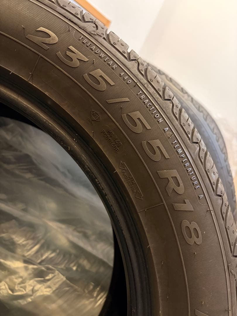 値下げしました◎18インチ グッドイヤー 夏タイヤ 235/55R18 4本