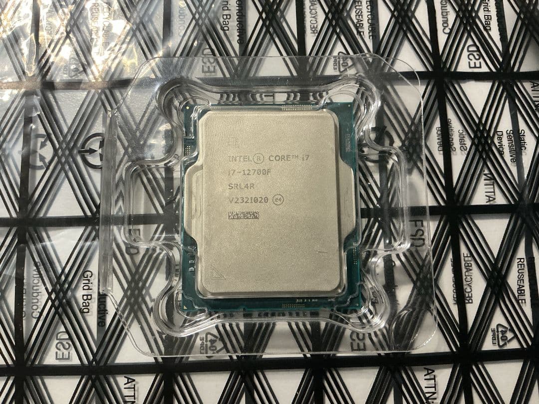 【動作確認済み】intel Core i7-12700F