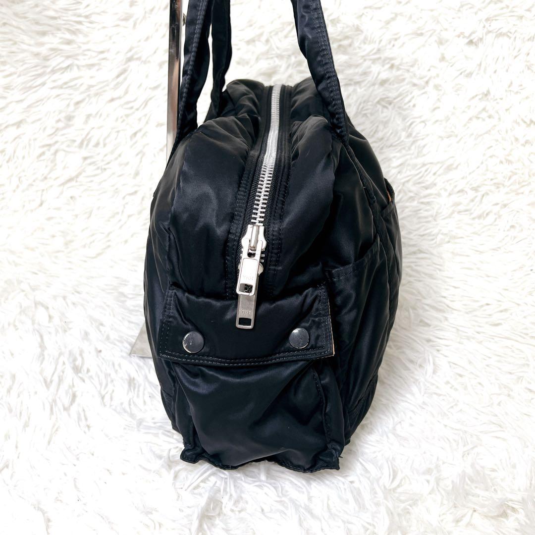 ✨良品✨　PORTER ポーター タンカー　L ミニボストンバッグ ブラック
