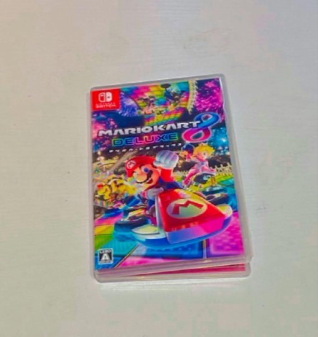 【美品】マリオカート8 デラックス & レーシングホイールセット