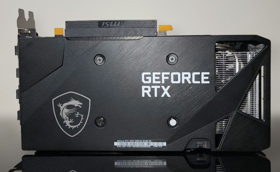グラフィックボード・グラボ・ビデオカード MSI RTX3050 VENTUS 2X 8GB OC