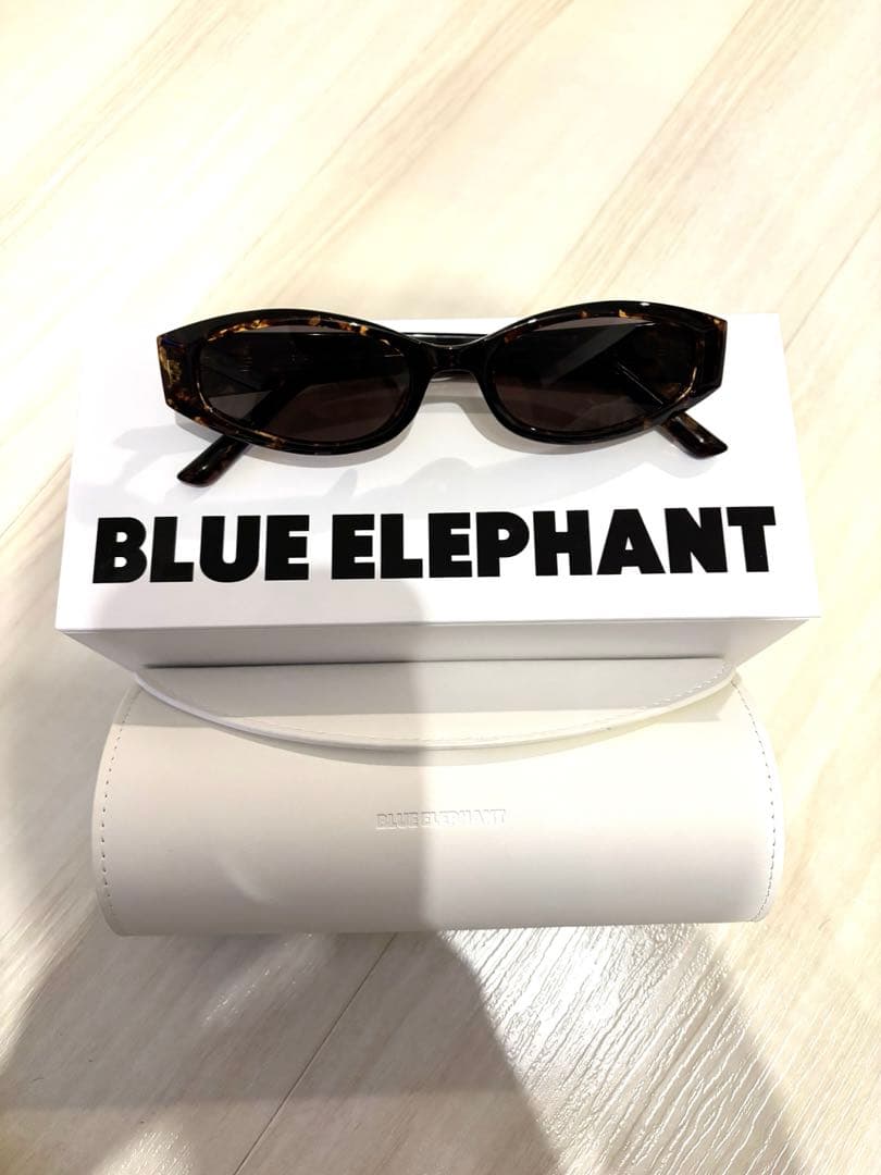 BLUE ELEPHANT VISS leopard サングラス