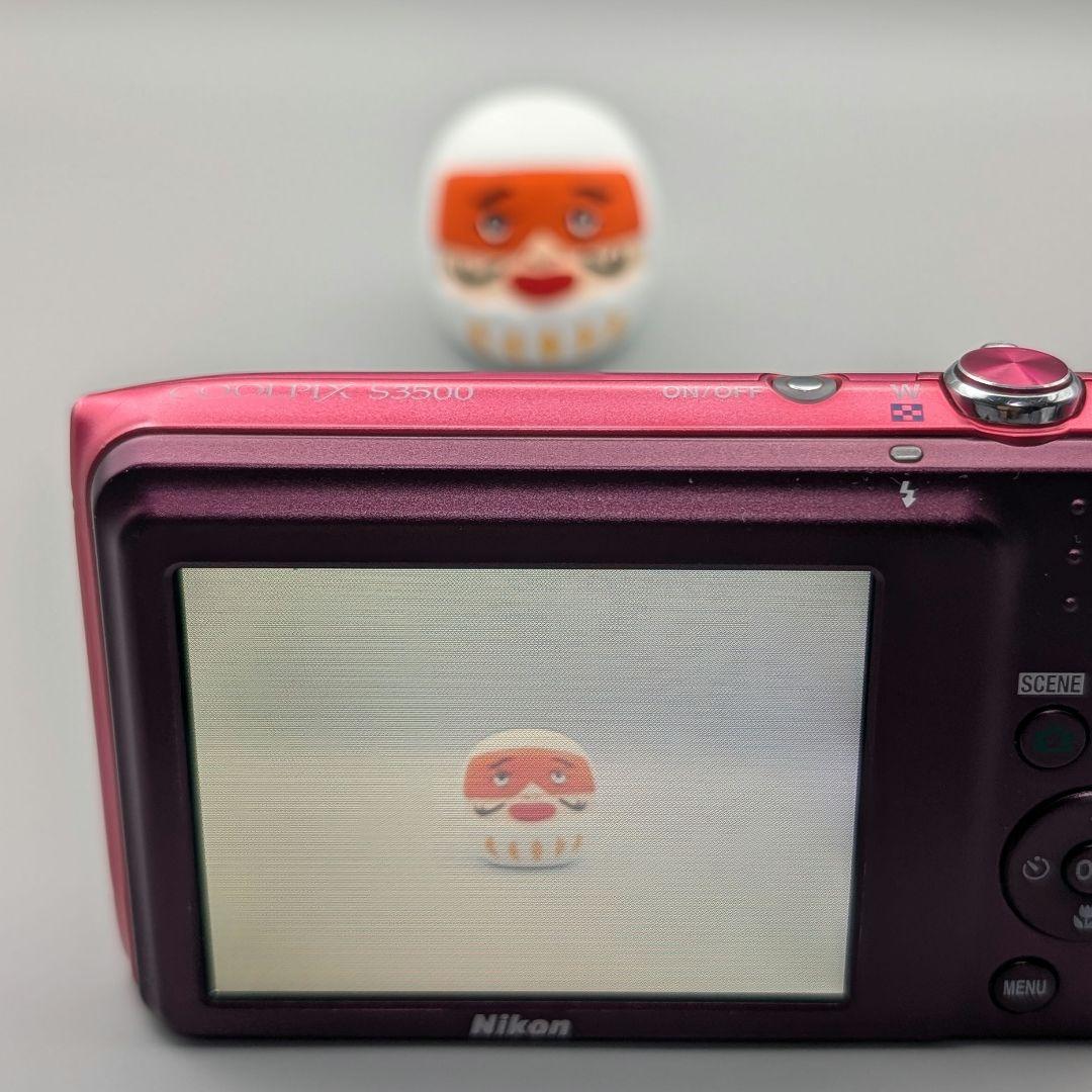 Nikon COOLPIX S3500 ピンク 動作確認済 付属品有