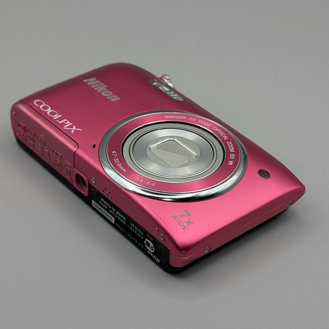 Nikon COOLPIX S3500 ピンク 動作確認済 付属品有