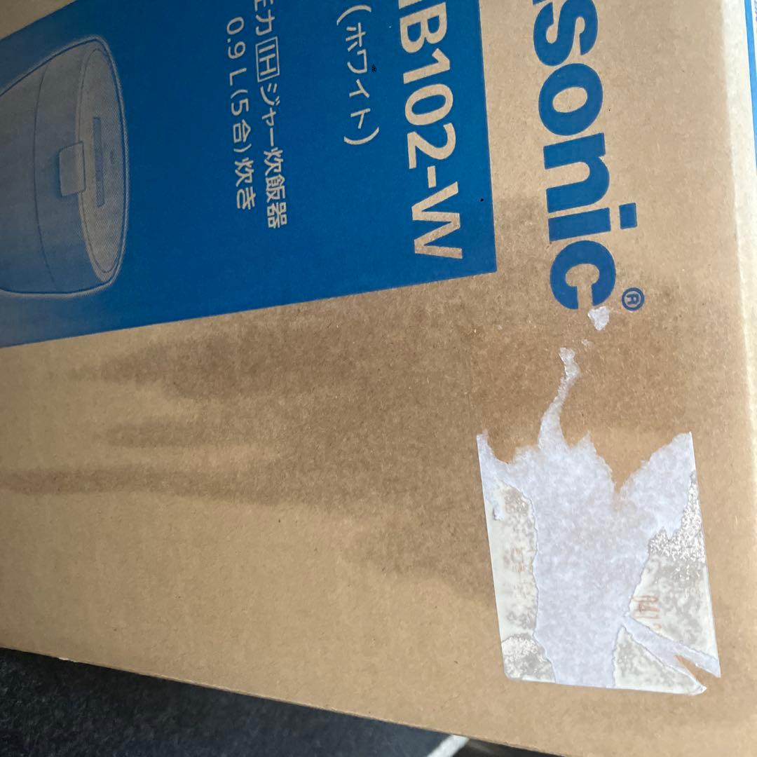 Panasonic SR-NB102-W 圧力炊飯器 0.9L