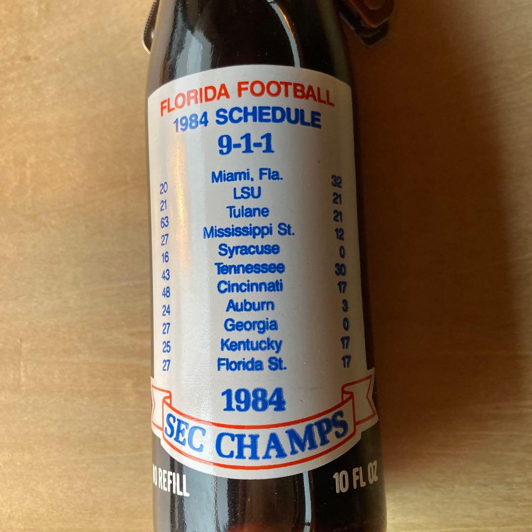 アンティーク雑貨 Coca-Cola Florida Univ. Bottle 1984