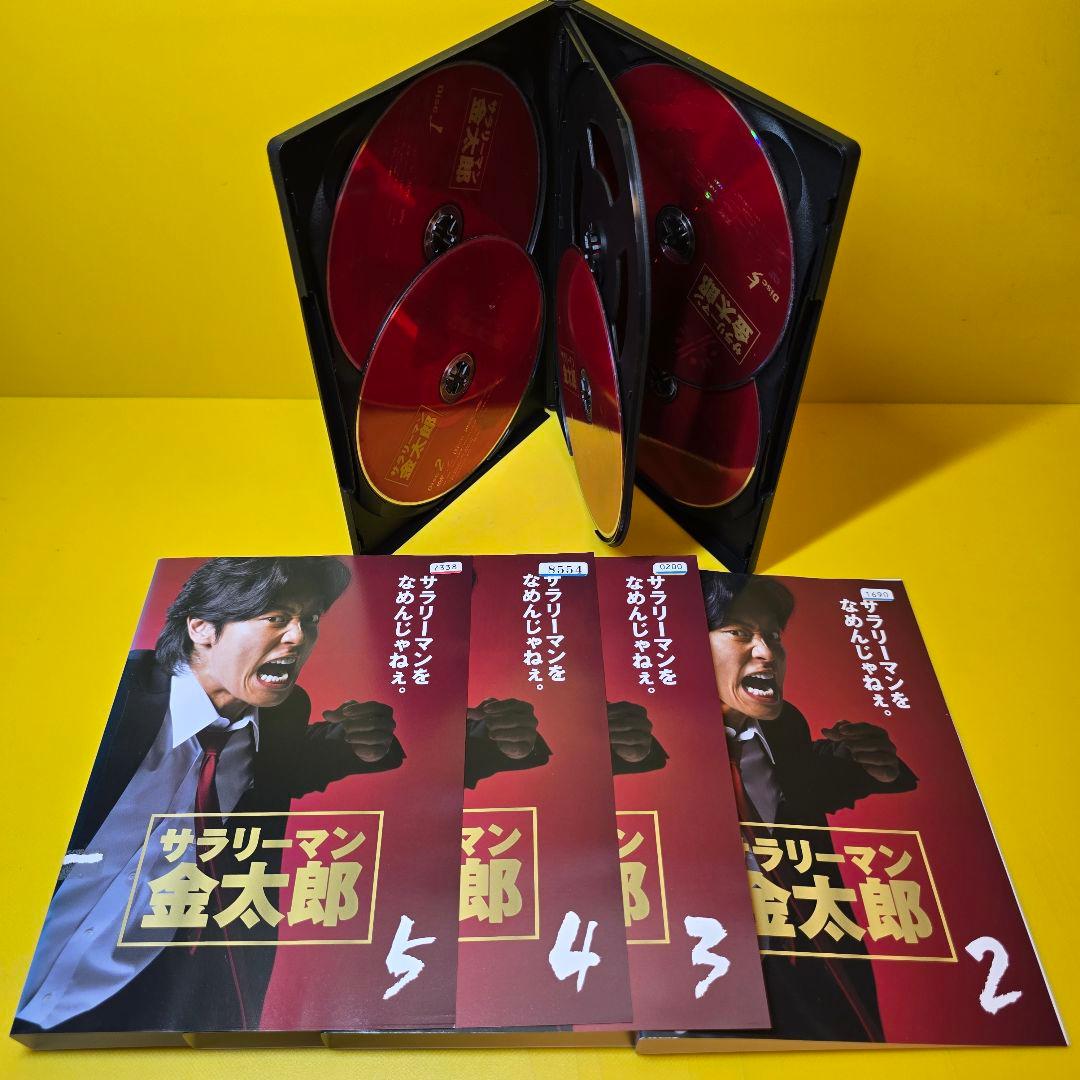 新品ケース交換済み　サラリーマン金太郎+サラリーマン金太郎2 　DVD全10巻