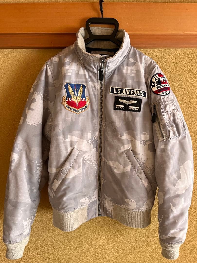 AVIREX MA-1 フライトジャケット USAFA 70周年記念