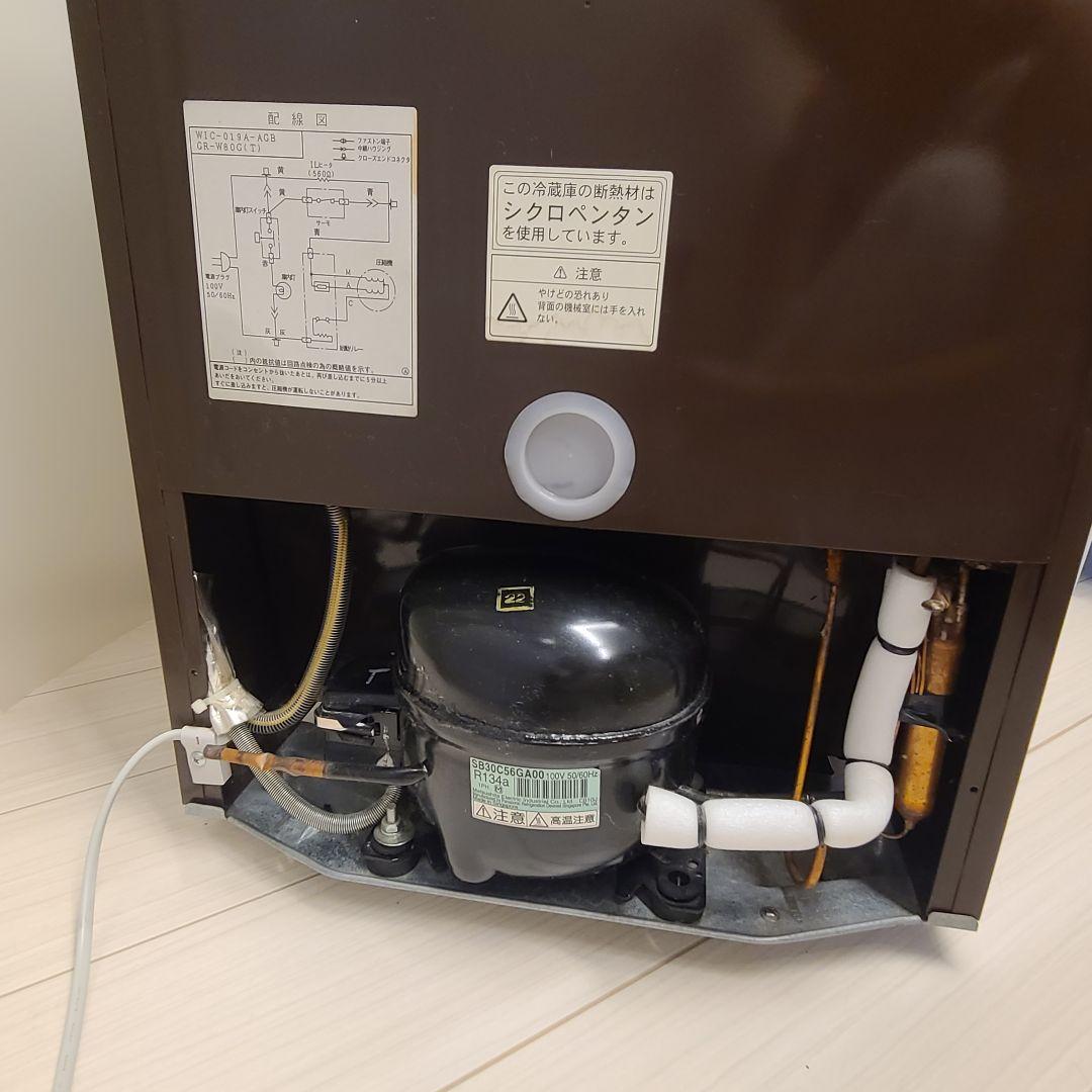 【即購入⭕たのメル便】東芝 コンパクト ワインセラー GR-W80G