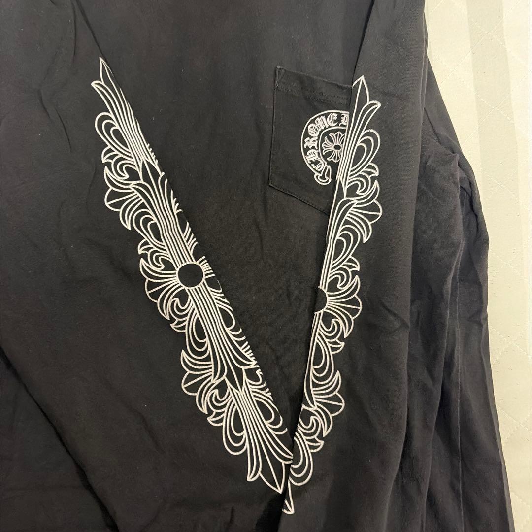 ク*ー様 古*人様 i*b様 Chrome Hearts ブラック 長袖Tシャツ