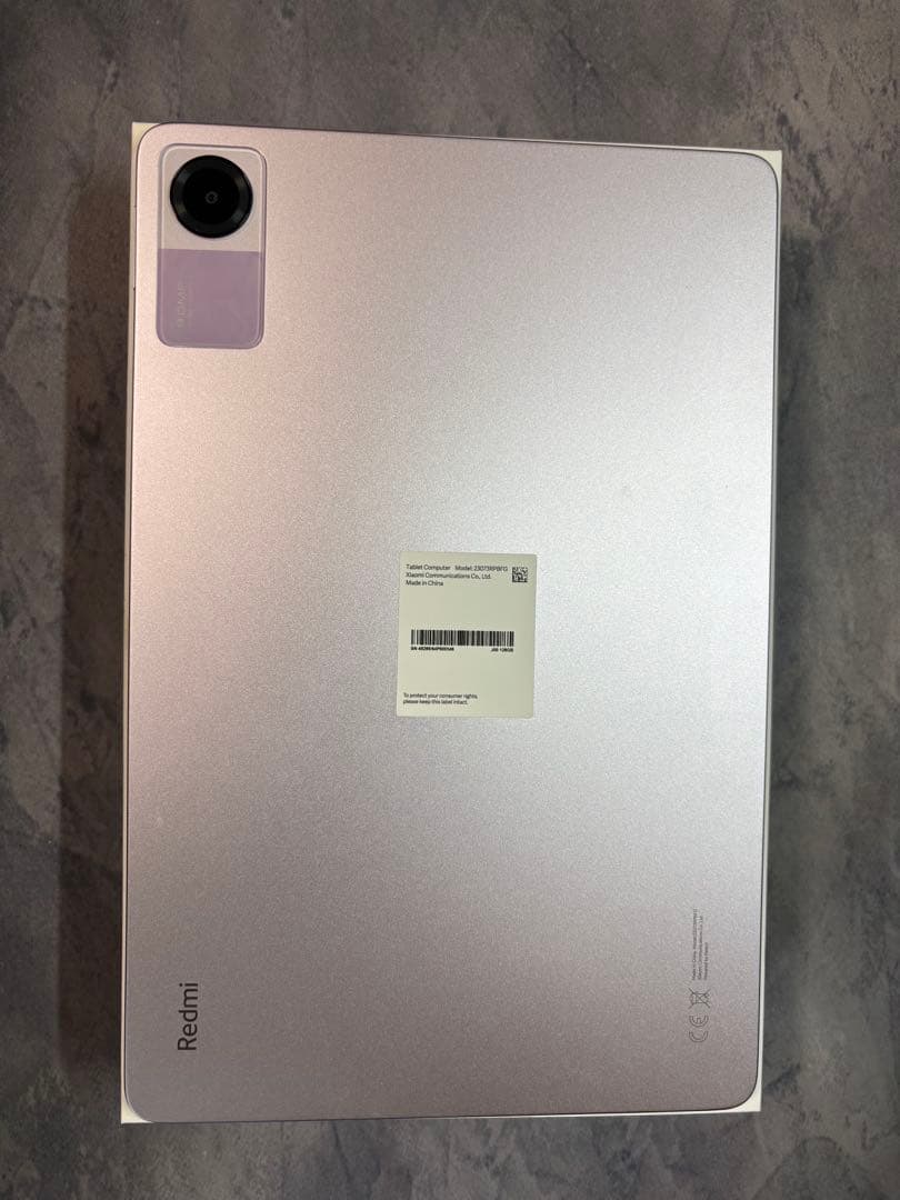 Redmi Pad SE パープル 4GB RAM 128GB ROM 使用済