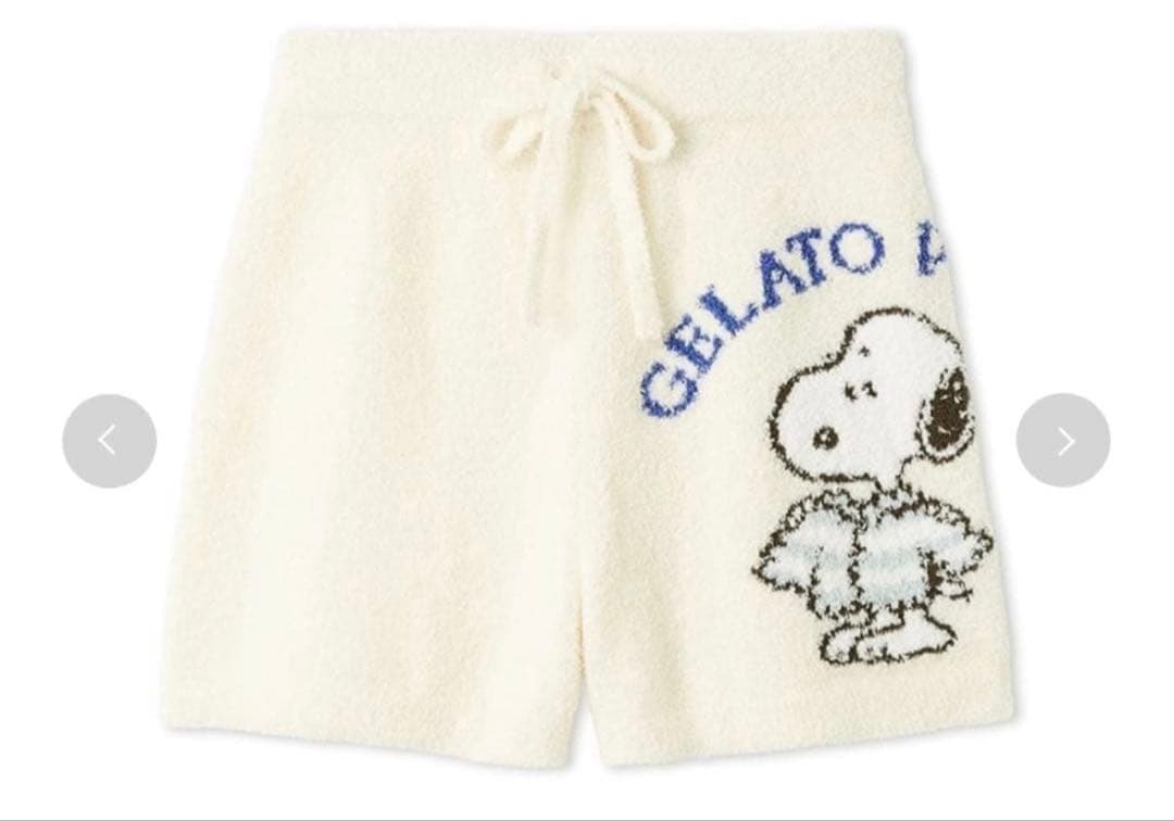 PEANUTSオリジナルアート ジャガードプルオーバー＆ショートパンツセット