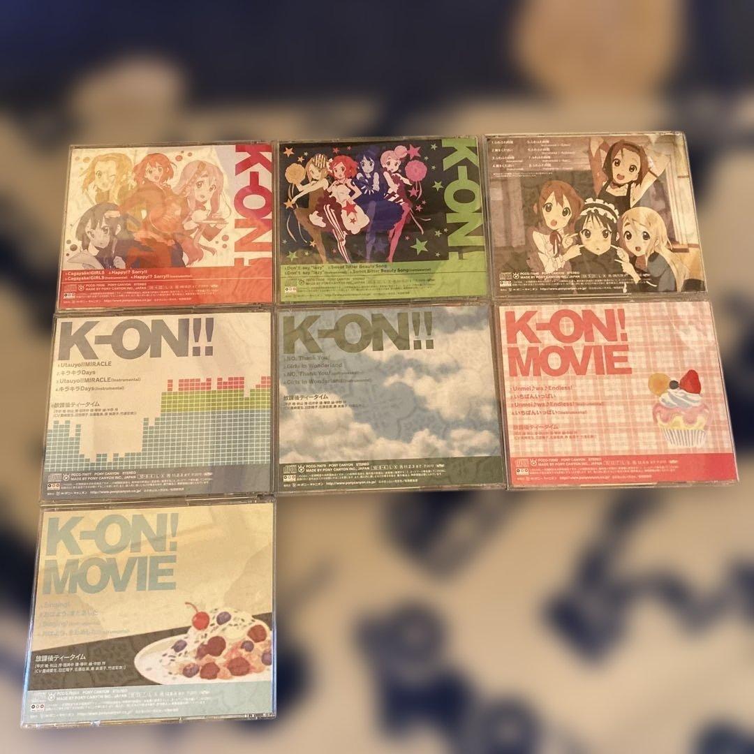けいおん！ CD7点まとめ売り おまけ付き