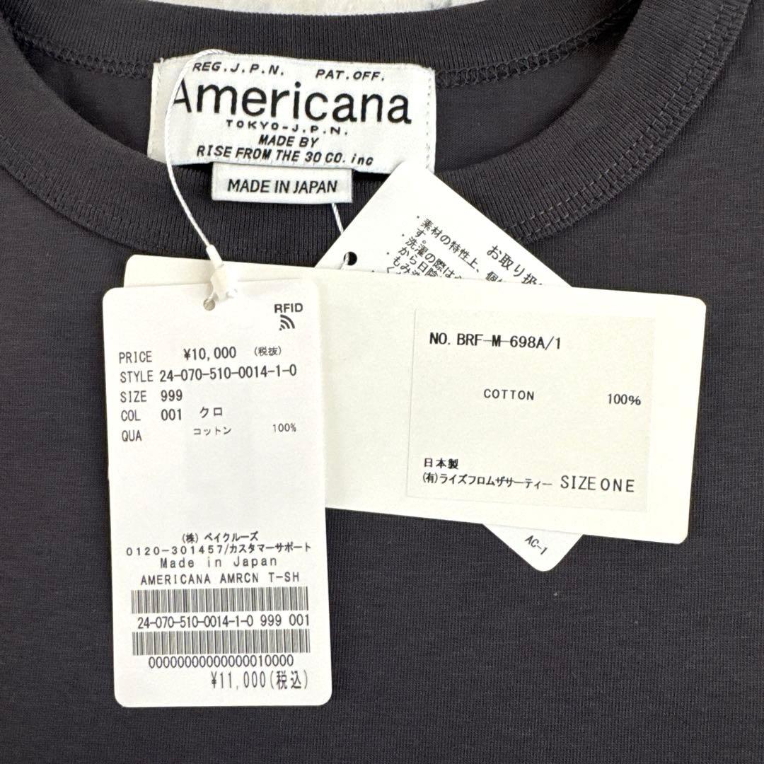 新品【AMERICANA/アメリカーナ】AMRCN Tシャツ