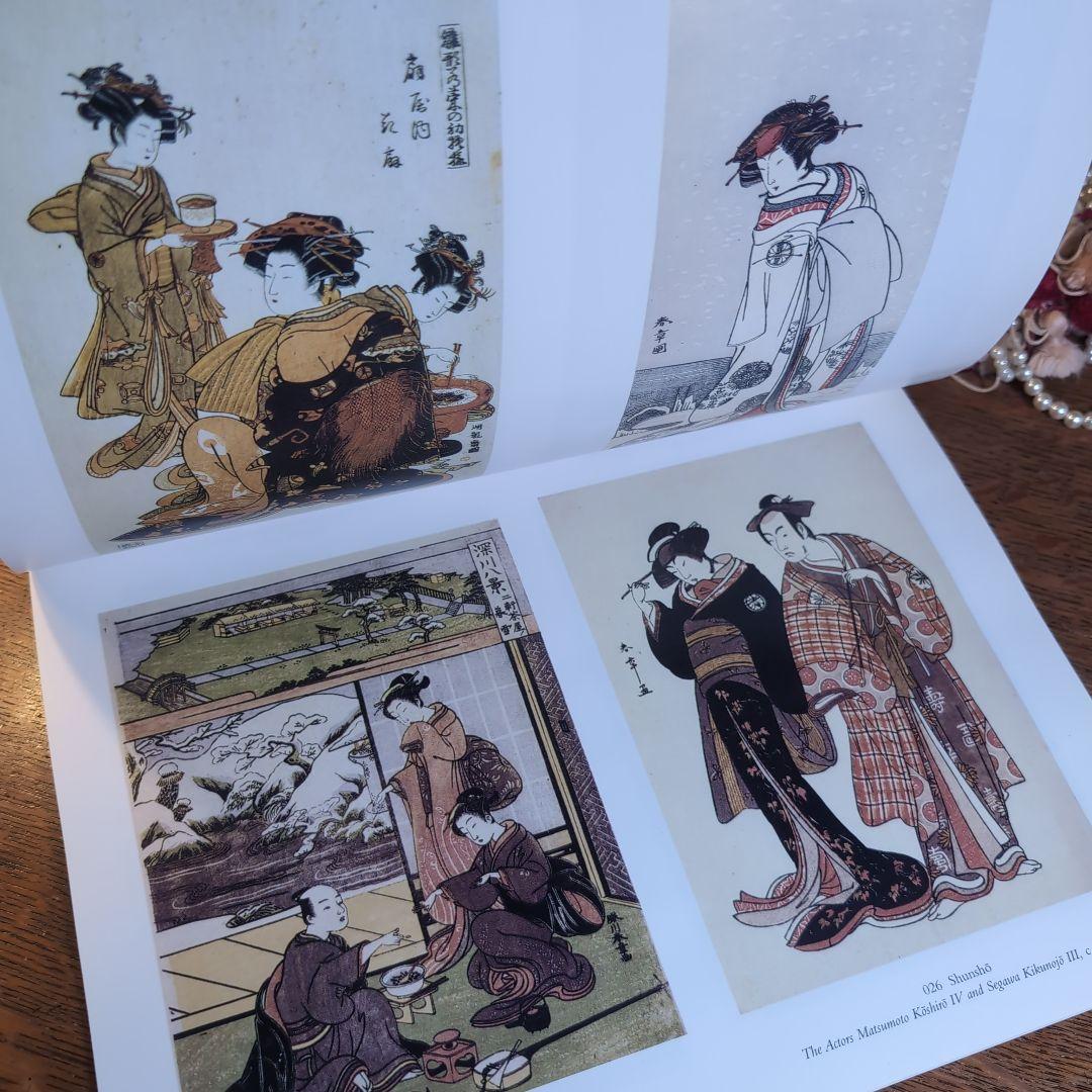 120点の壮麗なフルカラー版画も素敵な洋書　マツノホビー　dover 浮世絵