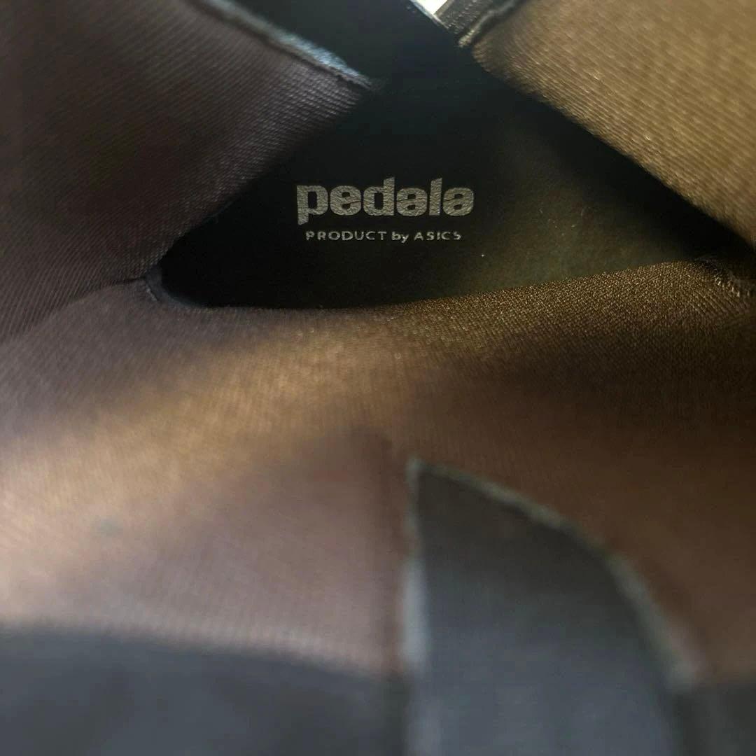 【専用】ASICS WALKING pedala ブーツ サイドジップ 24 茶