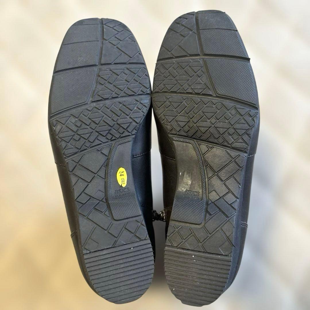 【専用】ASICS WALKING pedala ブーツ サイドジップ 24 茶