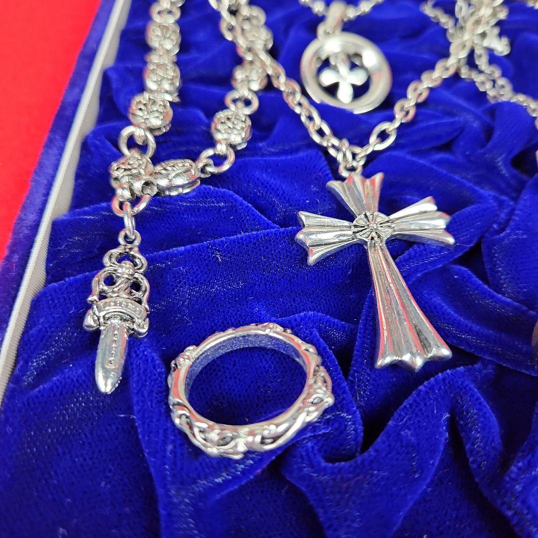 アクセサリーまとめ売り　メンズ　シルバー　ロザリオ　はやいものがち　18