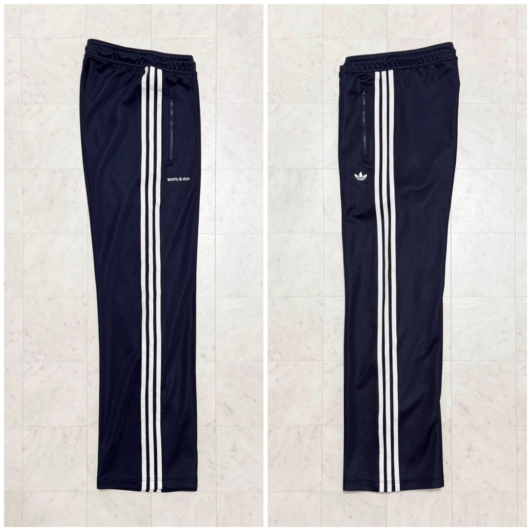 【未使用品】 adidas × Sporty&Rich トラックパンツ