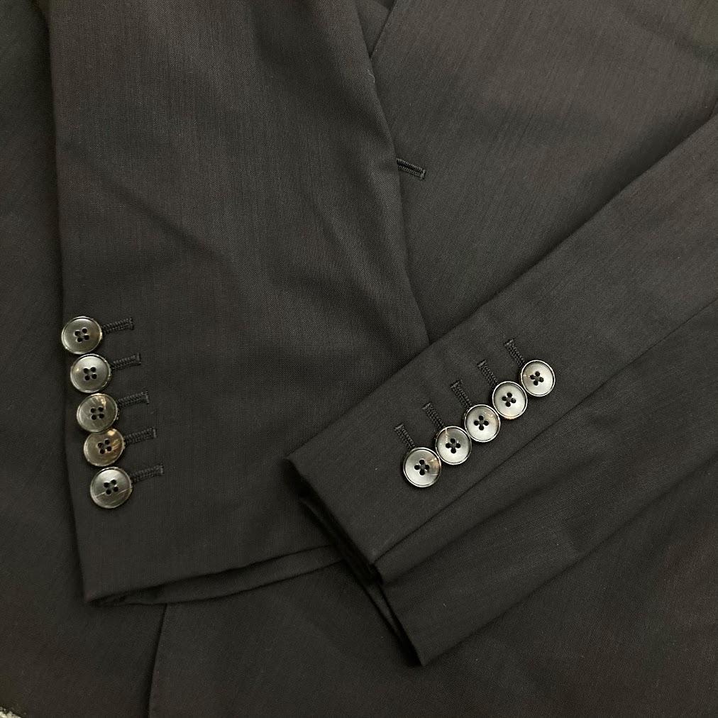 GUCCI グッチ シングル スーツ セットアップ ブラック 54R