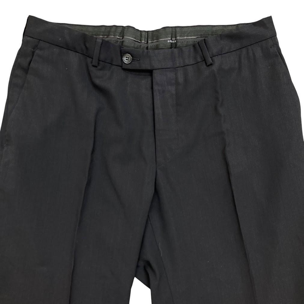 GUCCI グッチ シングル スーツ セットアップ ブラック 54R