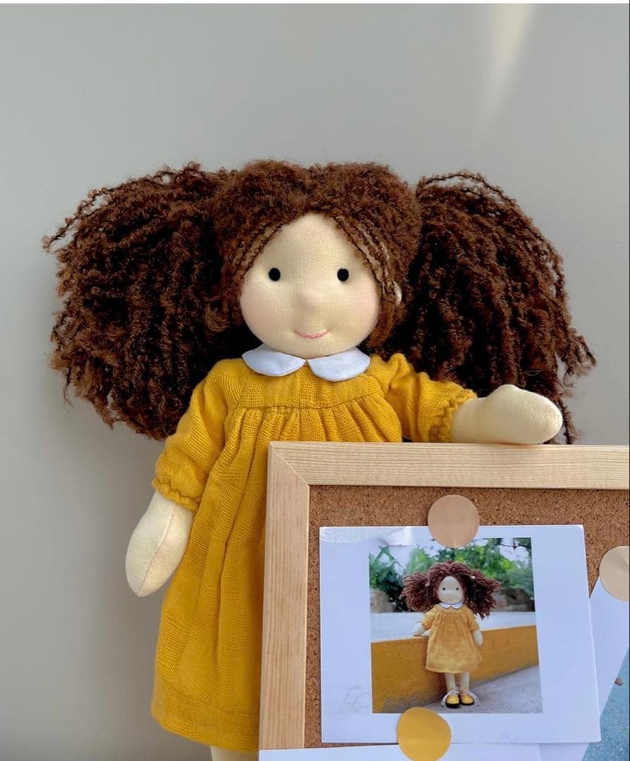 BlissfulPixie Waldorf Doll 手作り人形 Inka 12