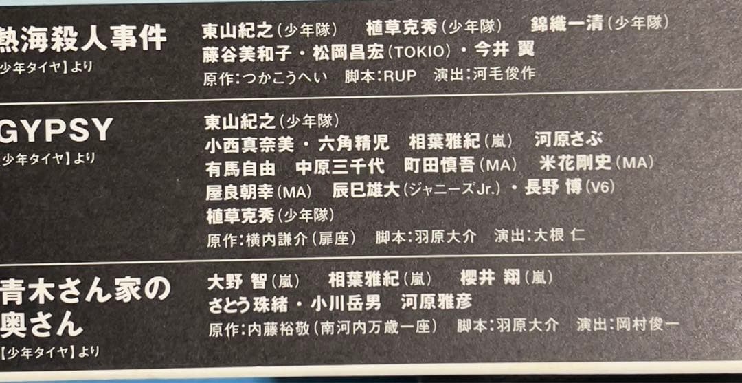「演技者。」～1stシリーズ Vol.1〜7〈初回限定版・4枚組〉まとめ売り