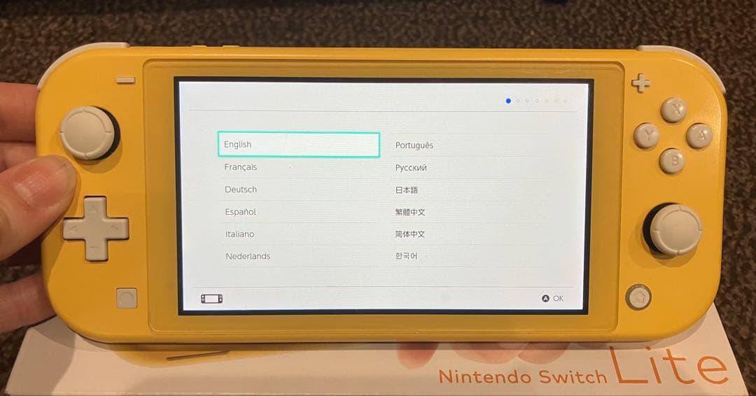 (訳あり・ジャンク品)Nintendo Switch Lite イエロー