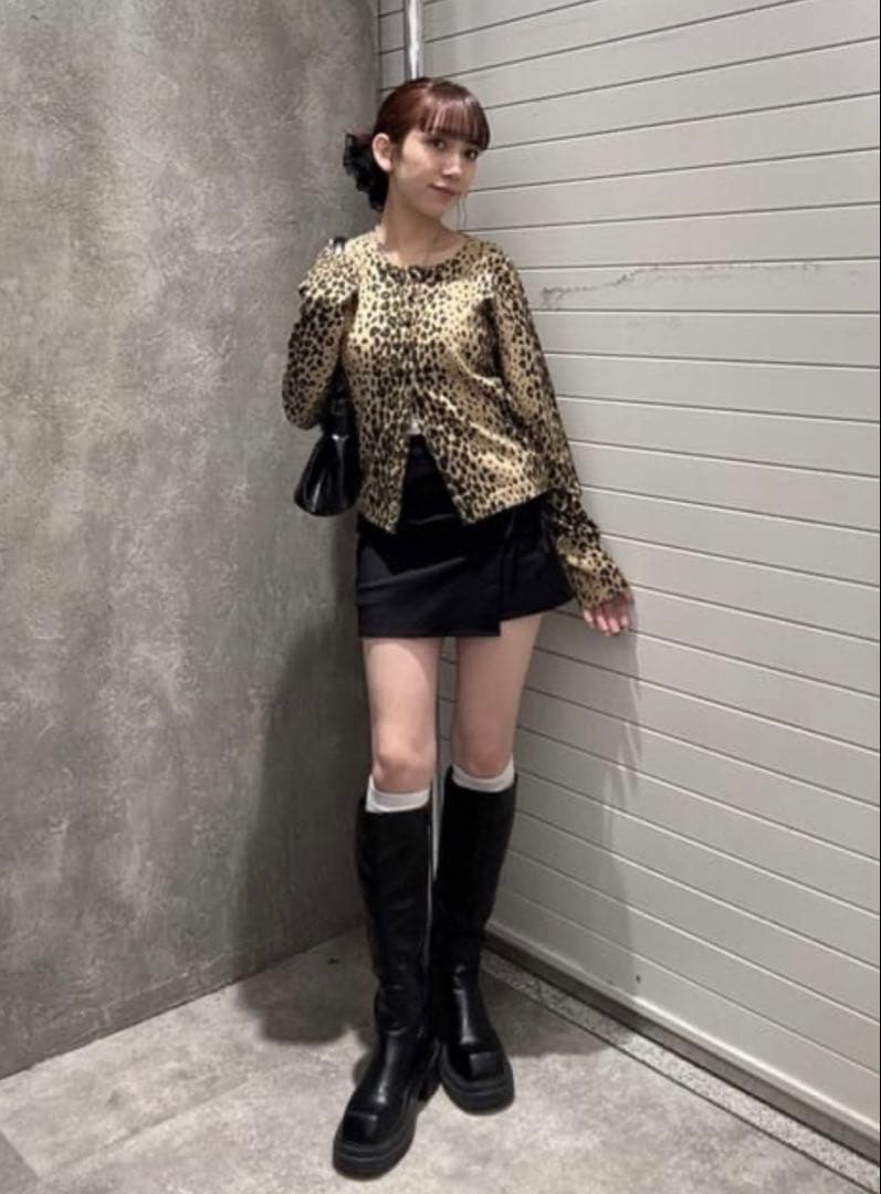 SLY COMPACT LEOPARD カーディガン ヒョウ柄 新品