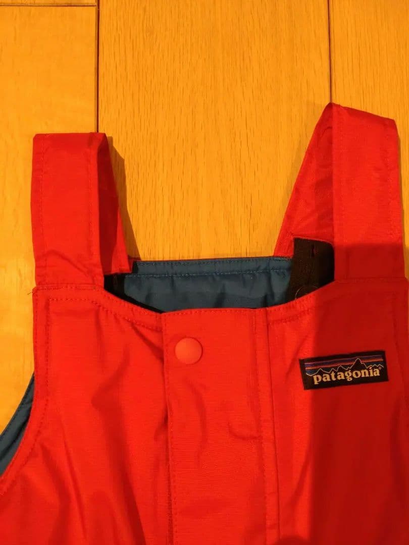 patagonia スノーウェア 子ども用 3T レッド/ネイビー