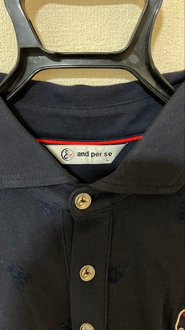 【美品】アンパスィ　長袖シャツ