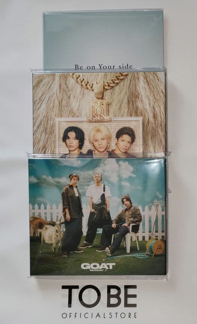 Number_i 「GOAT」初回限定盤A・B　「BeonYour side」