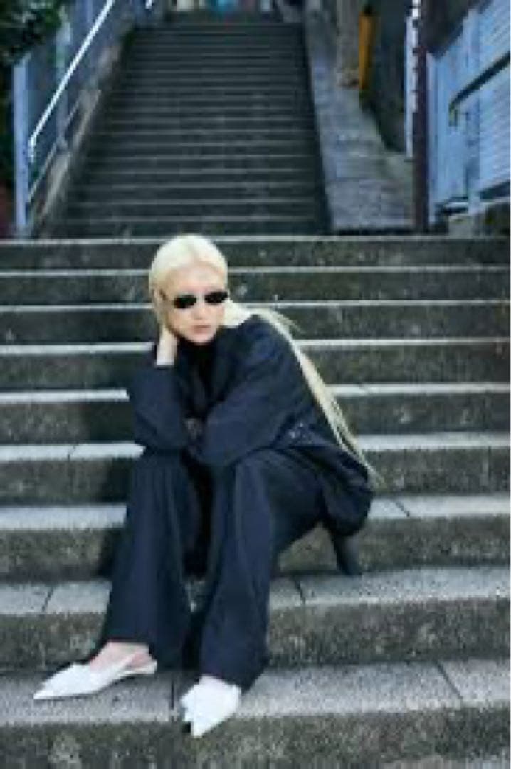 新品ENFOLD エンフォルドNOTCHED COLLAR JACKET グレー