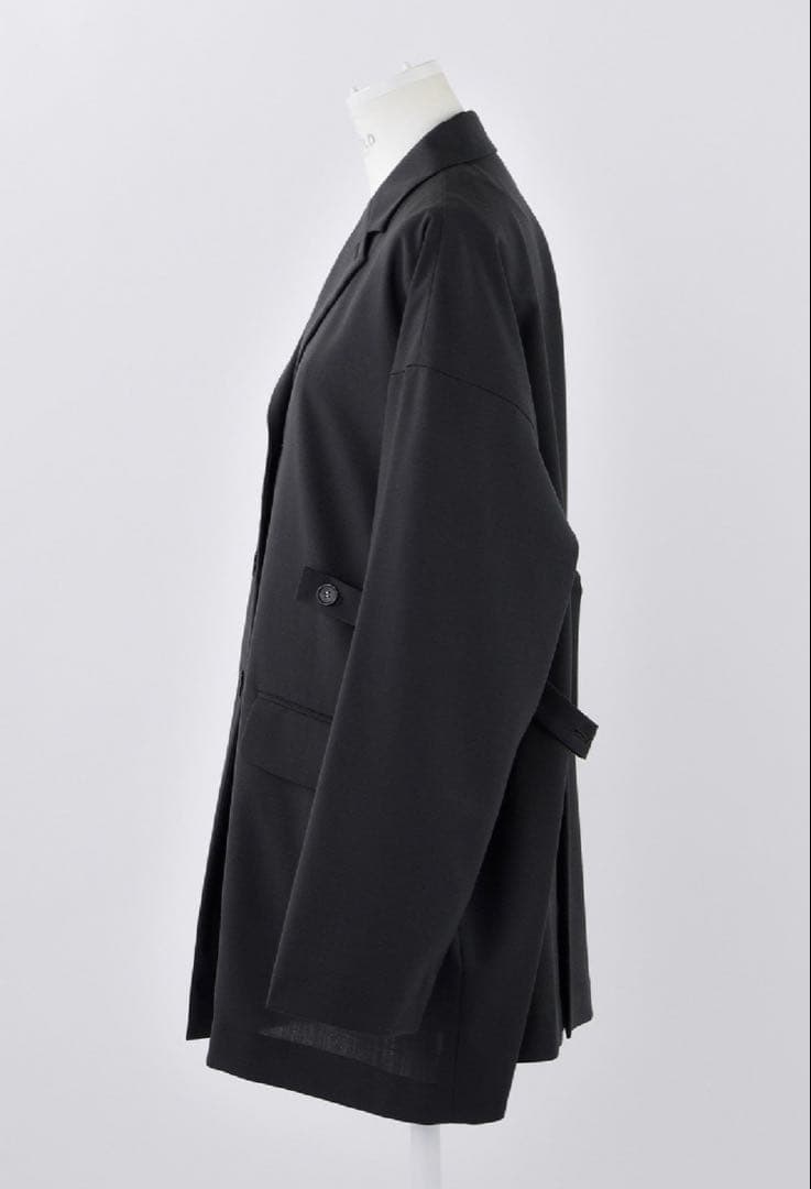 新品ENFOLD エンフォルドNOTCHED COLLAR JACKET グレー