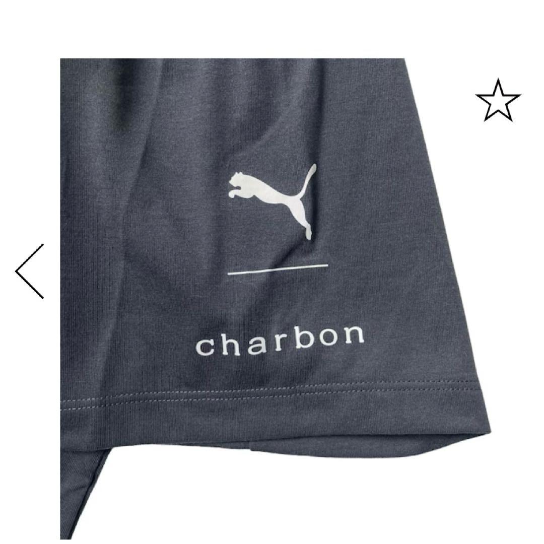 PUMA × CHARBON T-SHIRTS STRONG GRAY サイズＬ