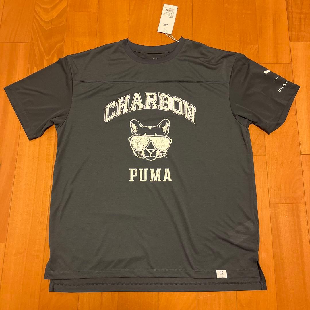 PUMA × CHARBON T-SHIRTS STRONG GRAY サイズＬ